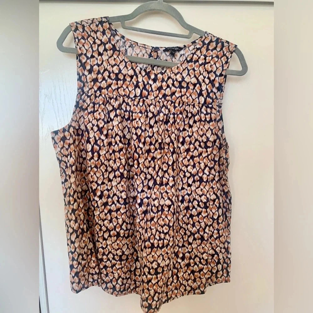 Cotton Sleeveless  Blouse